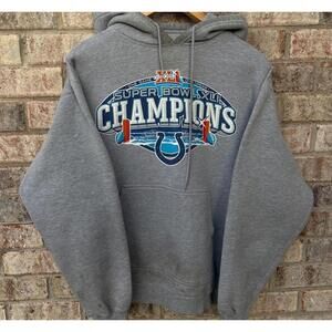 Vintage Indianapolis Colts gray hoodie